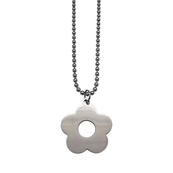 Dây chuyền mặt bông hoa phong cách retro xinh xắn cho nữ