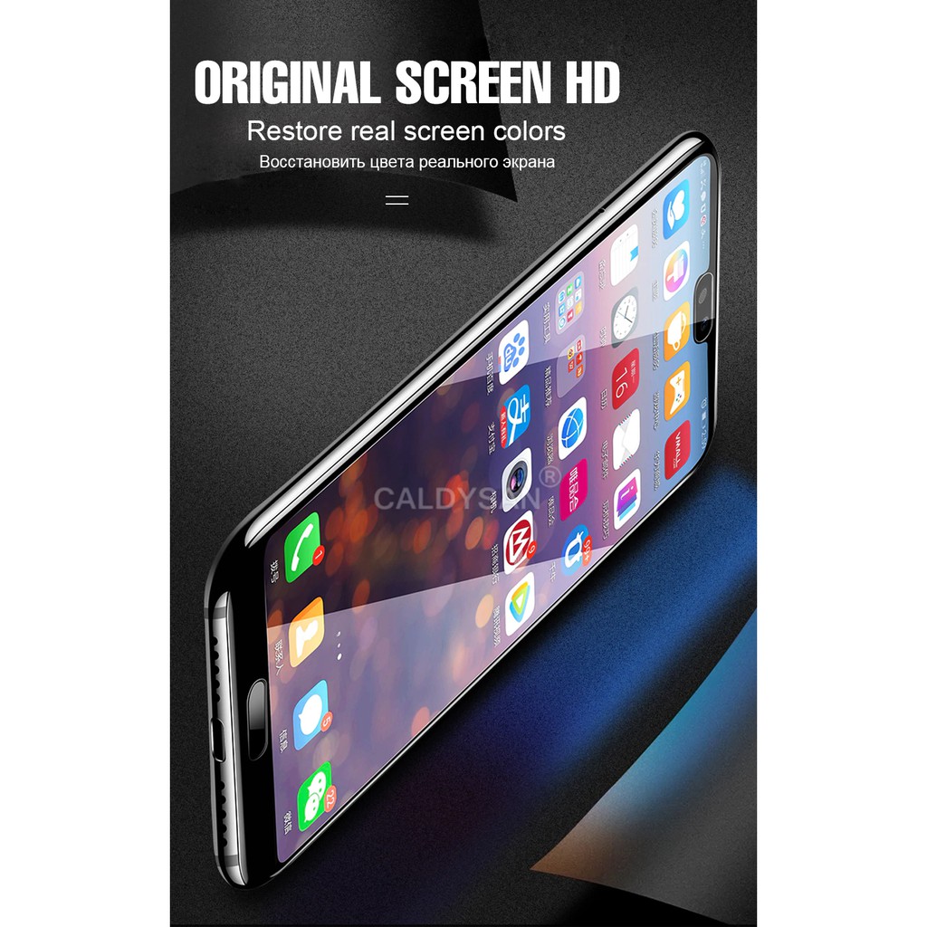 Miếng dán 5D Full màn cho Huawei P10 - Đen