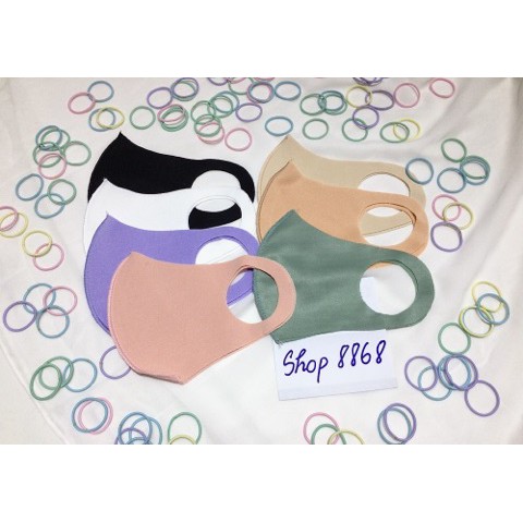 (Có sẵn- Giao ngay)Khẩu trang vải su cotton 3D (1c) | BigBuy360 - bigbuy360.vn