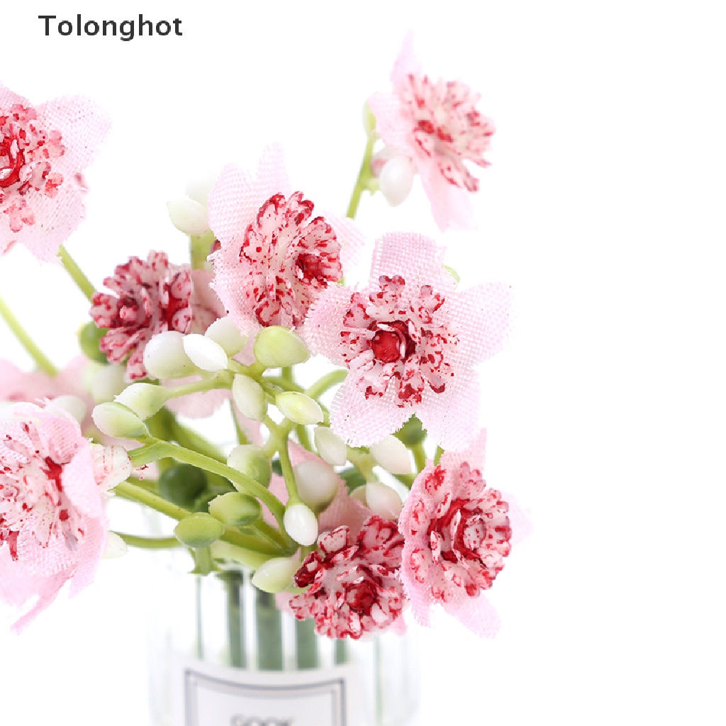 Bộ Bình Hoa Nhà Búp Bê Tỉ Lệ 1: 12 Xinh Xắn Đáng Yêu