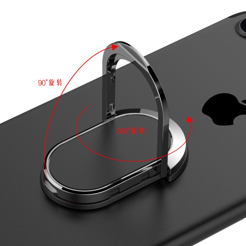 Giá Đỡ Điện Thoại Bằng Kim Loại Hít Nam Châm Trên Xe Hơi Cho iPhone Samsung Xiaomi OPPO VIVO