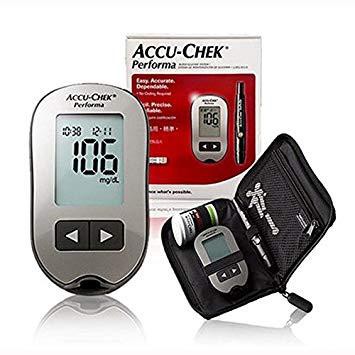 Máy Đo Đường Huyết Accu-Chek Performa Tặng Hộp Que Thử 10 Que