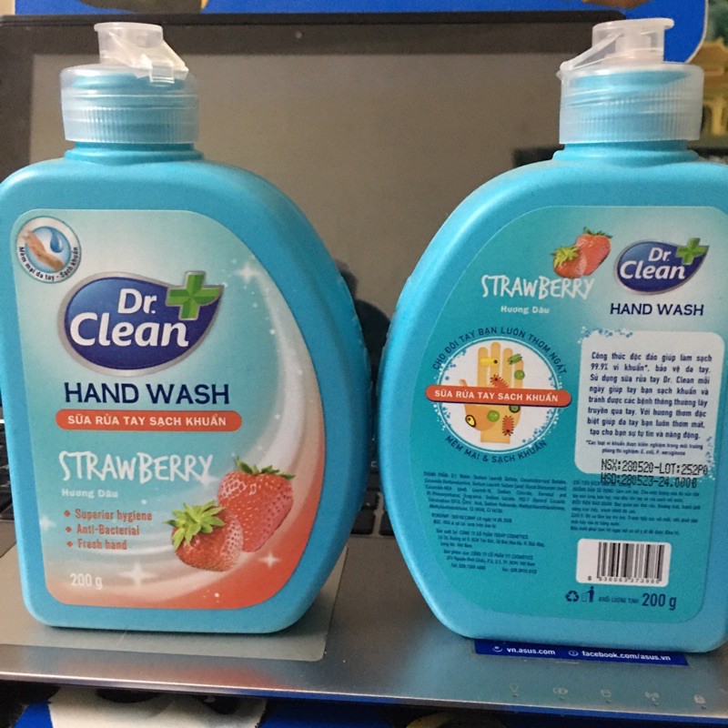 nước rửa tay Dr Clean