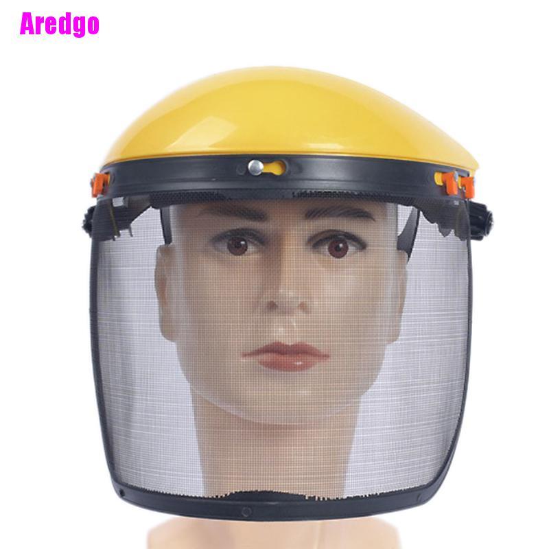 Mũ bảo vệ toàn bộ khuôn mặt khi cắt cỏ sân vườn tiện lợi
