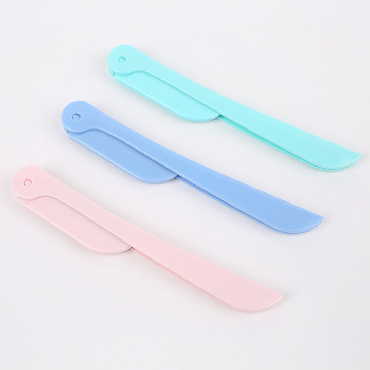 Bộ Dao Cạo Lông Mày 3 Lưỡi gấp gọn tiện dụng