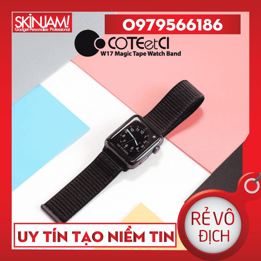 Dây Vải Đeo Thay Thế Hiệu Coteetci Cho Đồng Hồ 38mm / 40mm  Hàng chính hãng