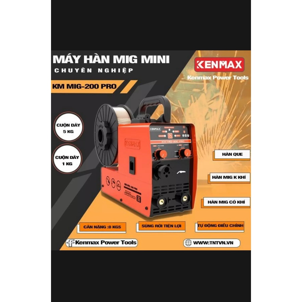 MÁY HÀN MIG KENMAX 200PRO