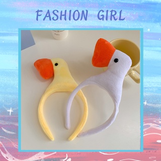 Băng đô cài tóc hình chú vịt dễ thương phong cách Hàn Quốc cho nữ