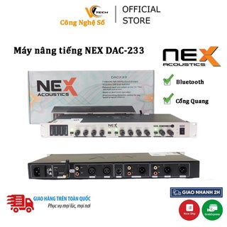 Nâng Tiếng Karaoke NEX DAC233 có cổng quang + bluetooth + điều chỉnh âm lượng (hàng chuẩn loại 1) Bảo hành 12 tháng