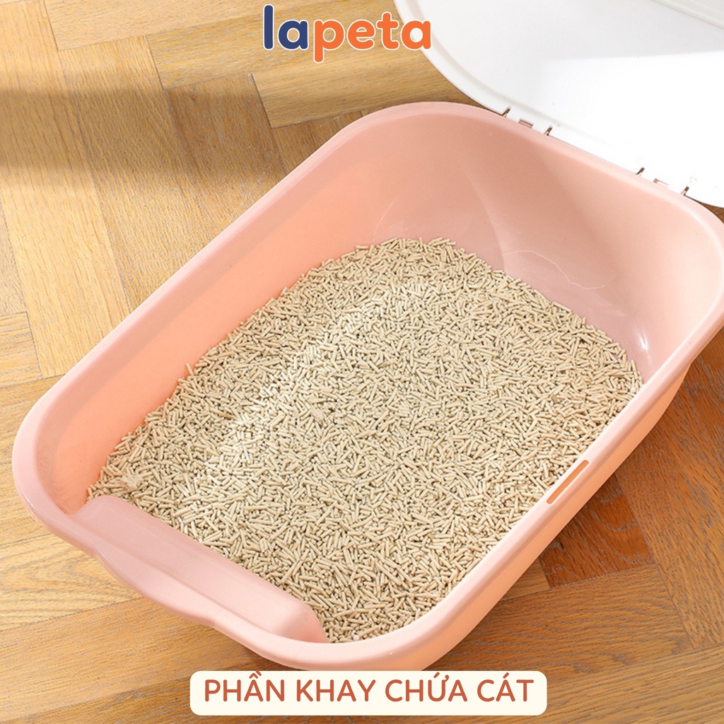 Nhà vệ sinh cho mèo size lớn, nhà cát cho mèo cỡ vừa mèo đi vệ sinh Maika Lapeta