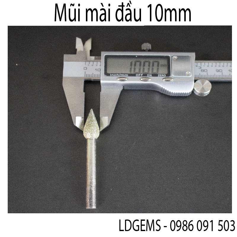 Mài mài đá  cốt 6mm chuyên dụng mài đá thô, tạc tượng lớn, đá cảnh, khắc chữ