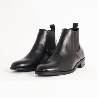 Tặng kèm lót tăng chiều cao 6cm/Giày Chelseaboot 2.0 Da bò