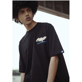 Áo Phông Tay Lỡ Unisex Hình Hạc - Hàng Loại 1, Hot Trend Phong Cách Trẻ Trung ,Chất Liệu Thun Cotton Dày Mịn Thoansg Mát