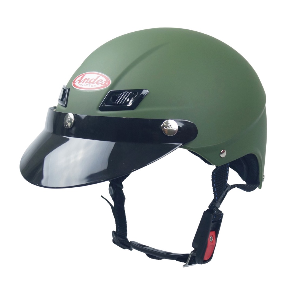 Mũ bảo hiểm nửa đầu Andes 109 chính hãng. bảo hành 12 tháng