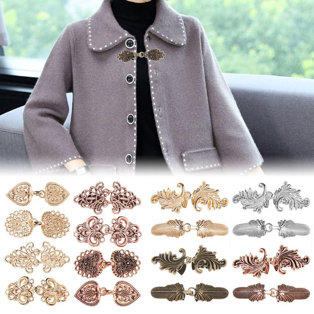 Kẹp Giữ Áo Khoác Cardigan Phong Cách Retro Thời Trang Mùa Đông DIY