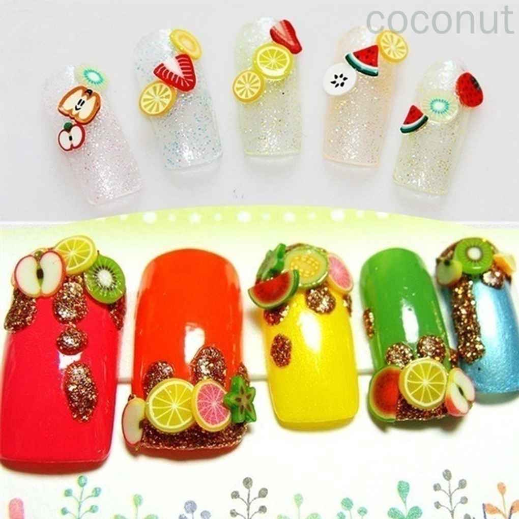 [Hàng mới về] Set 1000 miếng dán trang trí móng tay hình 3D DIY