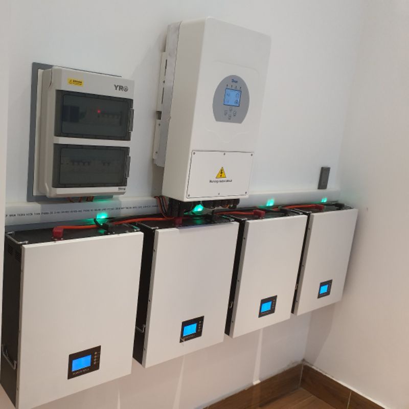 Inverter Hybrid Deye 5k 8k, Biến tần Hybrid hòa lưới có lưu trữ.