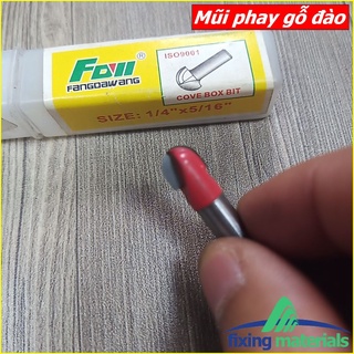 Mũi phay gỗ đào, cốt 6.35mm và 12.7mm (mũi router, mũi soi gỗ)