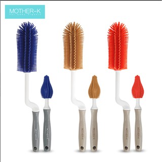 CỌ BÌNH SỮA SILICONE MOTHER-K HÀN QUỐC