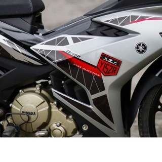 Tem Exciter 150 Xám Đỏ Đen - Tem Siêu Chất