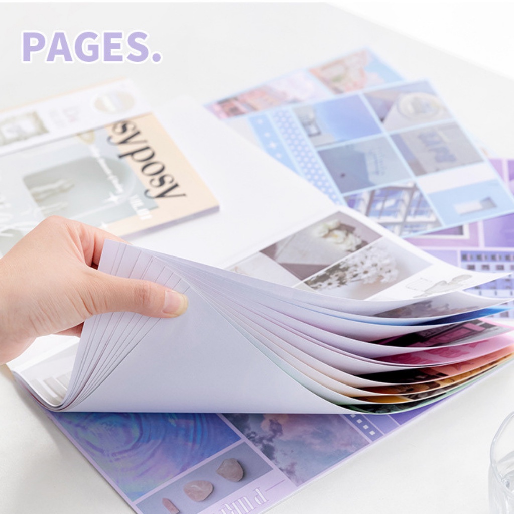 Sticker - Tập 20 Trang Tạp Chí Stickers ROSY POSY Siêu Đỉnh