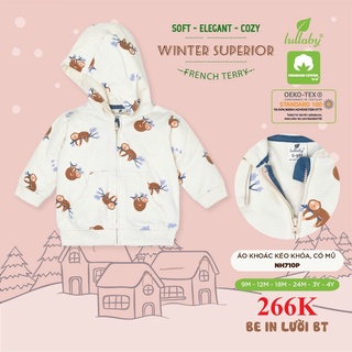 Lullaby Áo Khoác Nỉ Da Cá Cao Cấp 2021