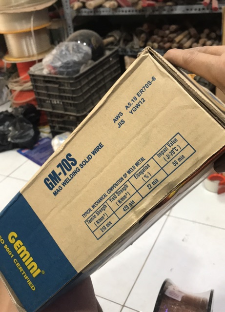 Dây Hàn MiG GEMiNI 0.8 x 15kg