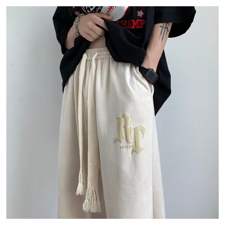 Quần Thể Thao Ống Rộng Nhiều Màu Sắc Thời Trang Mùa Hè Cho Nam Giới