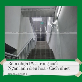 Rèm nhựa PVC ngăn lạnh cách nhiệt điều hòa dày 2mm KT Rộng 0.95m x Cao (2.9m - 3.2m) - GIÁ RẺ