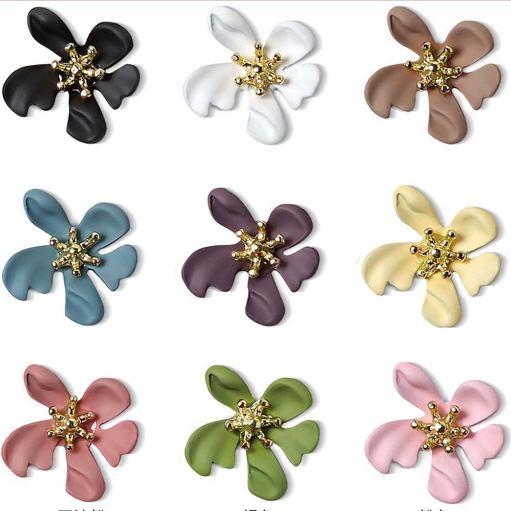 [Hàng mới về] Phụ kiện trang trí móng hình bông hoa 5 cánh 3d xinh xắn phong cách Nhật Bản diy