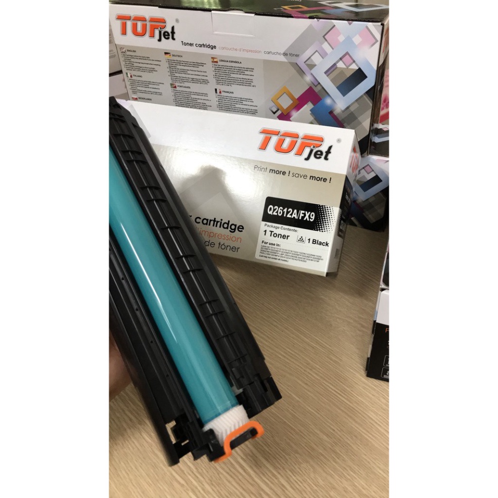 Hộp mực 2900 / 3000 loại có lỗ đổ mực và xả thải mã 12a hàng chất lượng tiêu chuẩn Châu Âu