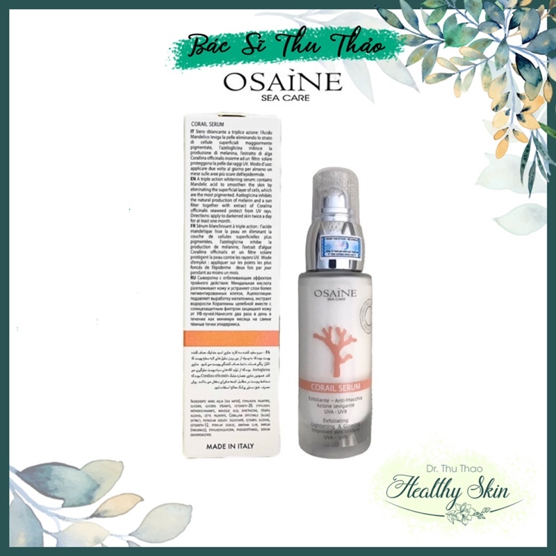 SERUM HỖ TRỢ LÀM SÁNG DA OSAINE CORAIL