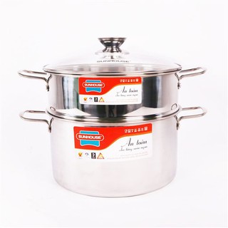 BỘ NỒI XỬNG INOX SUNHOUSE SSP24A