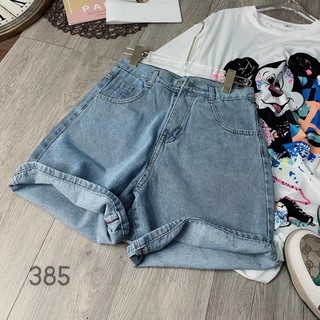 💯☀️Quần Jeans Ngố Lai Cuốn Trơn