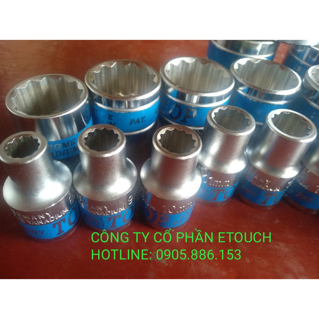 Đầu Típ, Đầu Khẩu 1/2 BÔNG MAI  CHÍNH HÃNG TOP