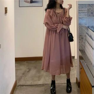 Váy xòe tiểu thư oversize