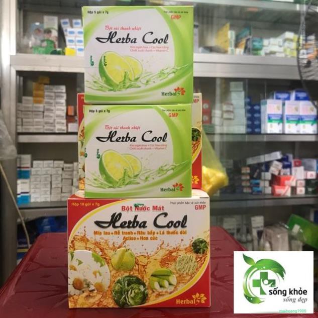 BỘT SỦI THANH NHIỆT HERBACOOL- thanh nhiệt, mát gan