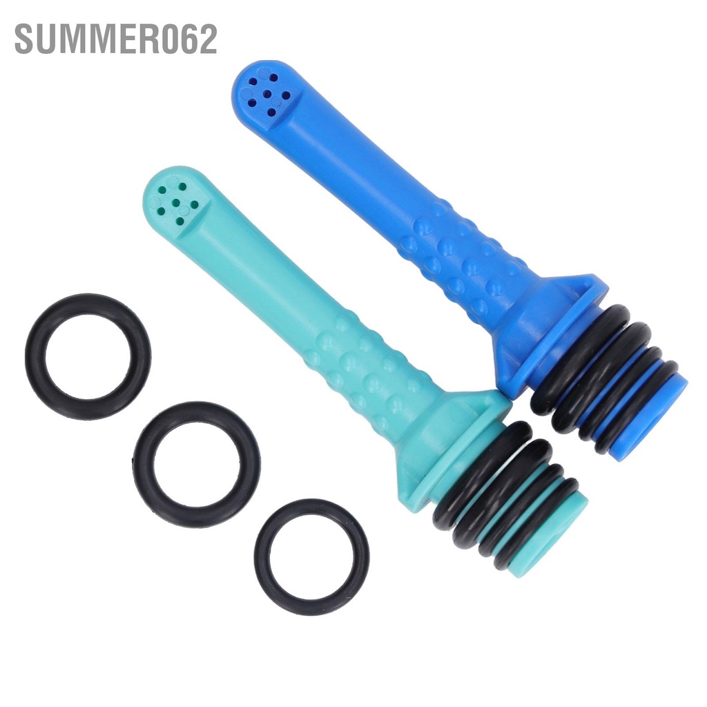 Summer062 2 cái Ống Bidet cầm tay Máy phun nước Chăm sóc vệ sinh Chậu rửa cho Du lịch nhà Rửa