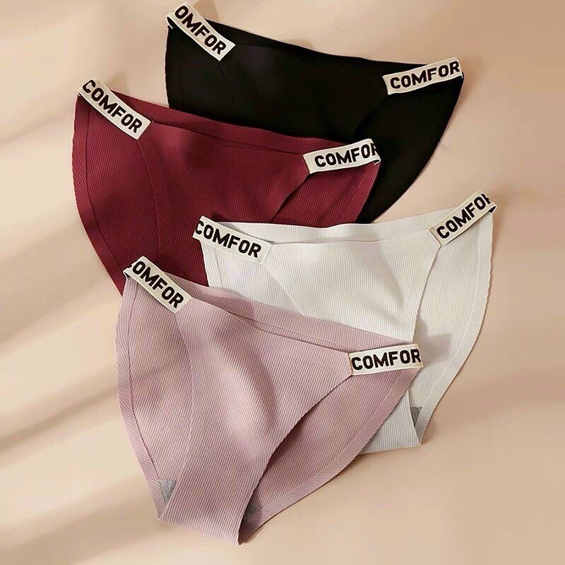 Quần lót nữ cotton mềm êm cạp sườn dây chữ sexy cá tính 986