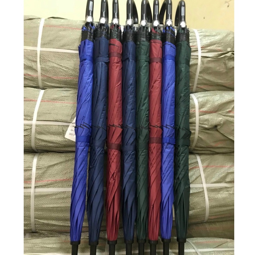 Ô Dù Cầm Tay Cán Dài Che Mưa Che Nắng, chống tia UV, loại SIÊU TO rộng 130cm, khung thép chắc chắn