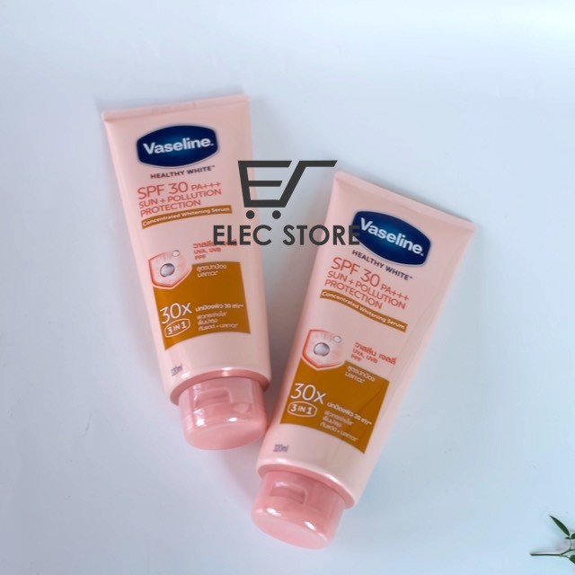 Kem dưỡng trắng da chống nắng Vaseline SPF30 PA+++ SUN+ POLLUTION PROTECTION