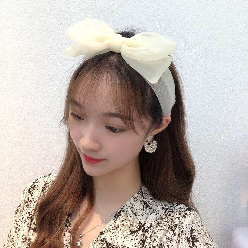 Băng Đô Nơ Dễ Thương Cho Bé Gái