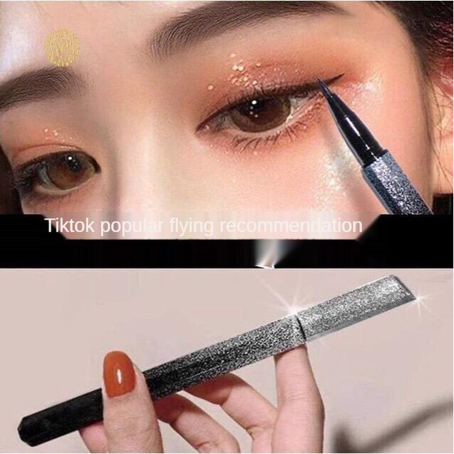 Bút Kẻ Mắt Dạng Lỏng Màu Sắc Lấp Lánh Chống Thấm Nước Và Mồ Hôi Lâu Trôi Tiện Dụng
