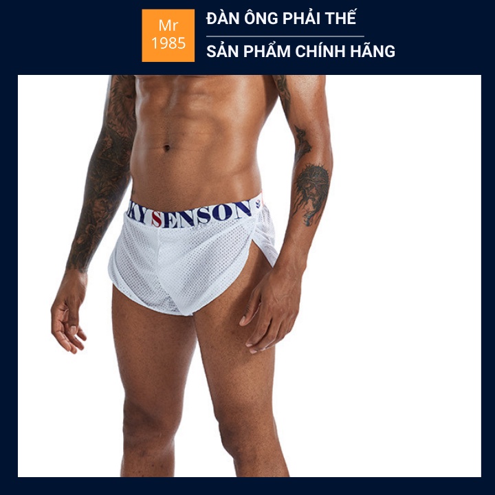 Quần boxer nam dạng lưới co giãn tốt Quần đùi lưới thoáng khí có size lớn Mr1985 siêu thị đồ chơi