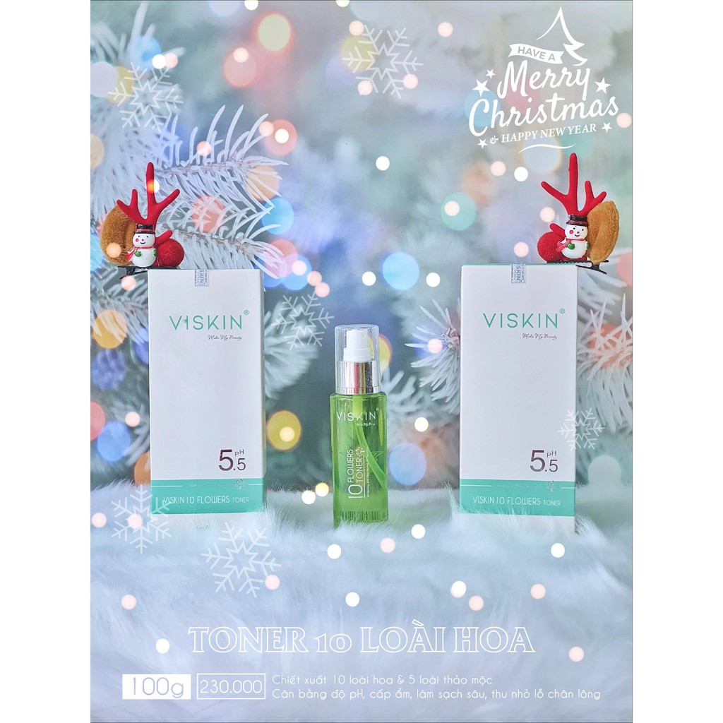 TONER 10 LOÀI HOA VISKIN