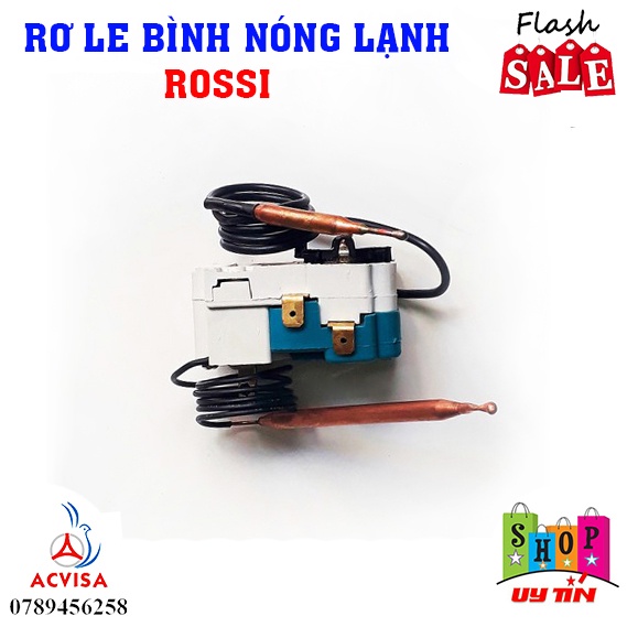 Rơ Le Nhiệt Độ Bình Nóng Lạnh Rossi Kép - Rơ le 2 cảm biến