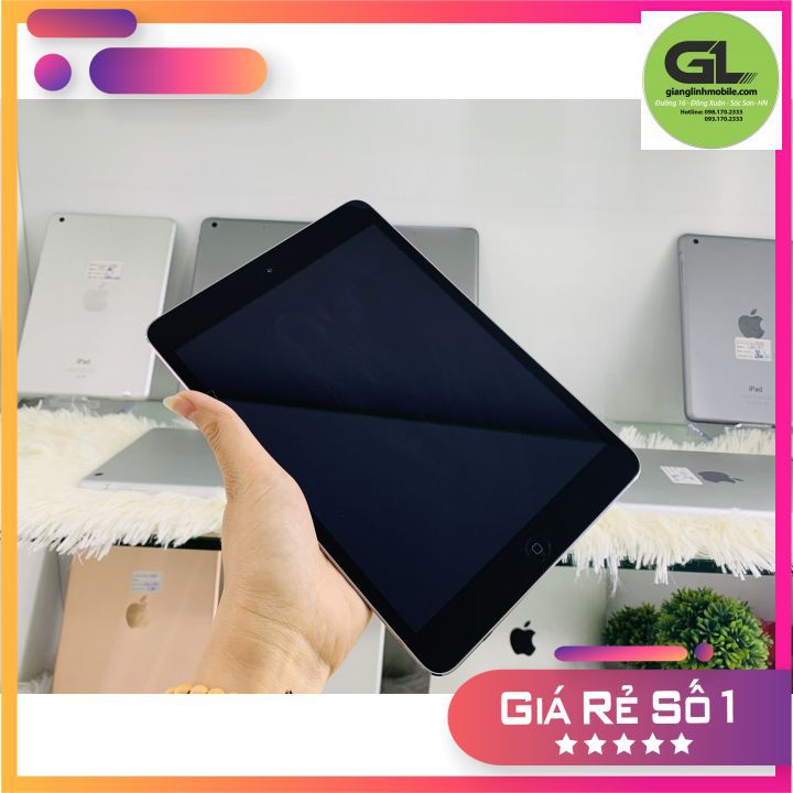 Máy tính bảng ipad mini 2 chính hãng bảo hành 6 tháng - 1 đổi 1 trong 30 ngày | BigBuy360 - bigbuy360.vn