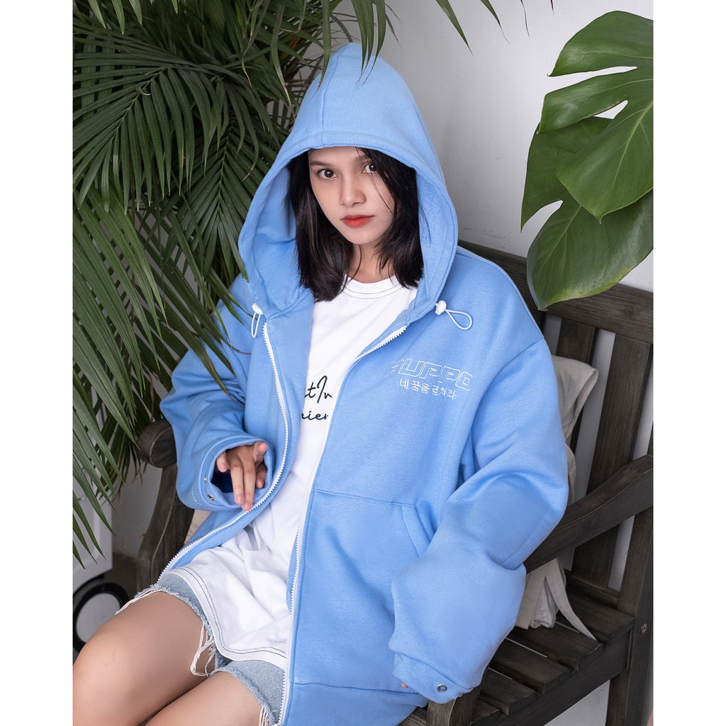 [Mã SKAMLTSM9 giảm 10% đơn 99K] Áo Khoác Hoodie ZIP DUPPO - FOLLOW YOUR DREAM | BigBuy360 - bigbuy360.vn