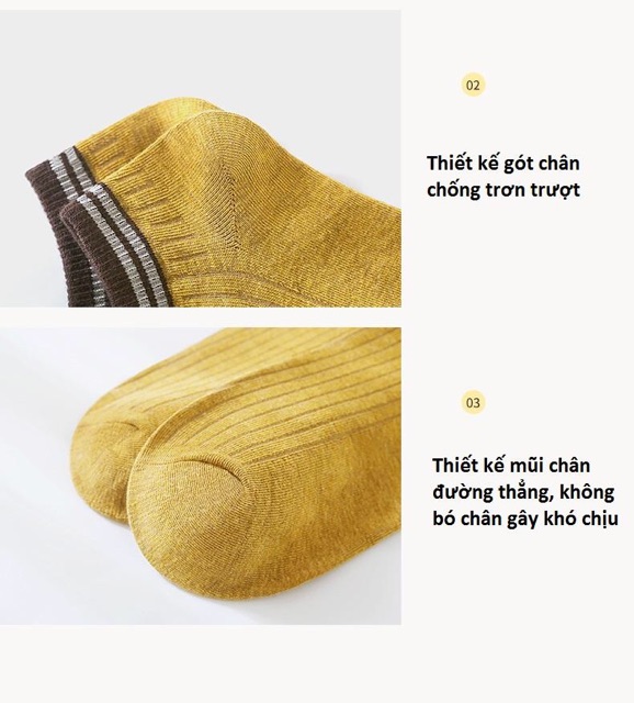 Tất nữ (vớ nữ) cotton cao cấp kháng khuẩn hàng nhập