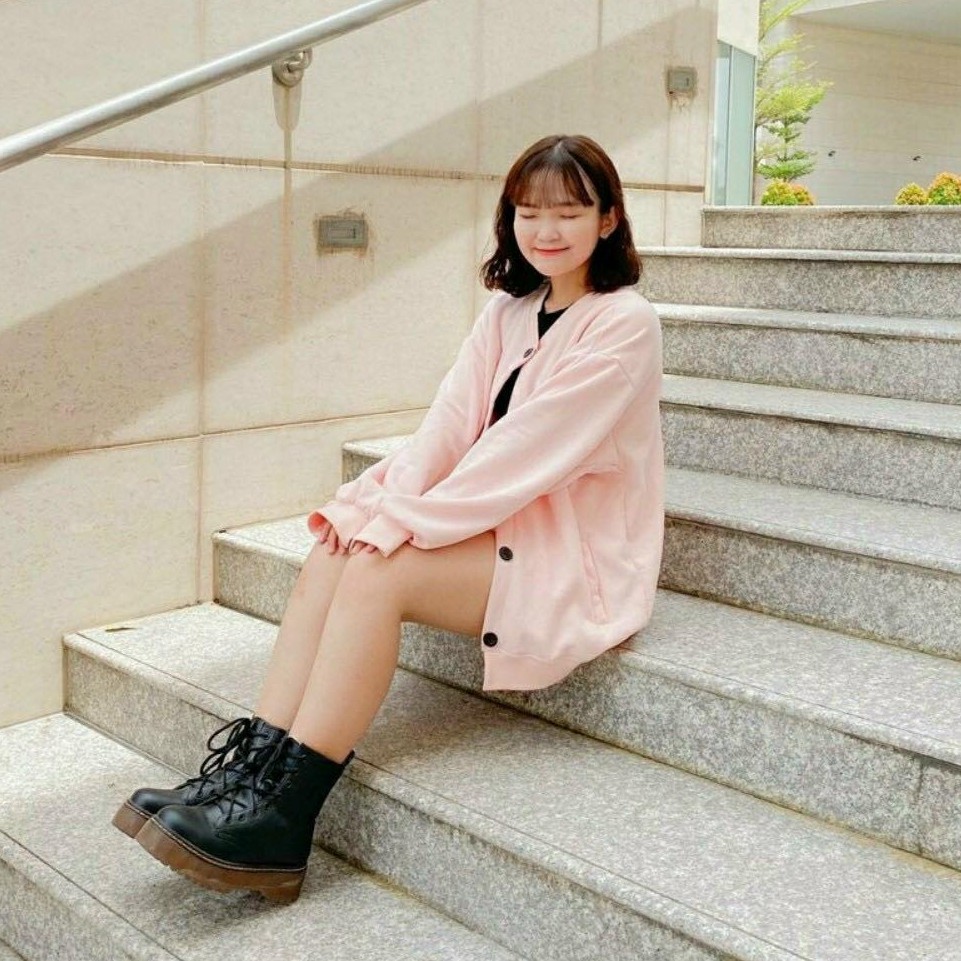 [HÌNH THÊU, VẢI DÀY ĐẸP] Áo Khoác Cardigan Nam Nữ Thêu Trái Tim Phong Cách Hàn Quốc, Áo Khoác Nỉ Bông Cài Cúc Nam Nữ Đẹp | BigBuy360 - bigbuy360.vn